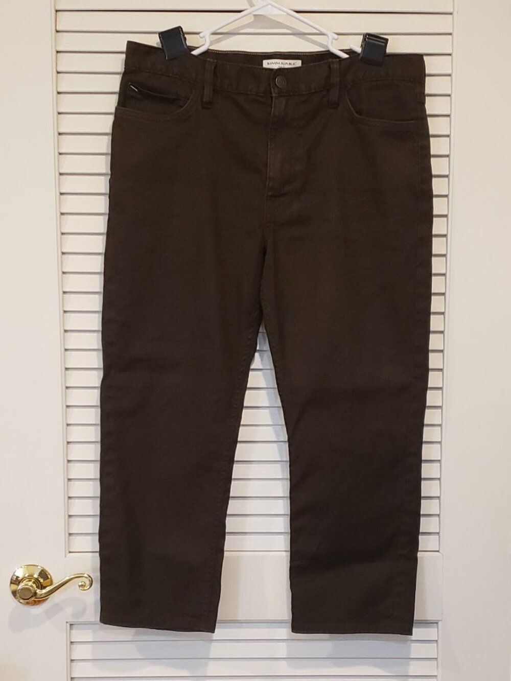 Men's Banana Republic The Traveler slim pants 34X30.